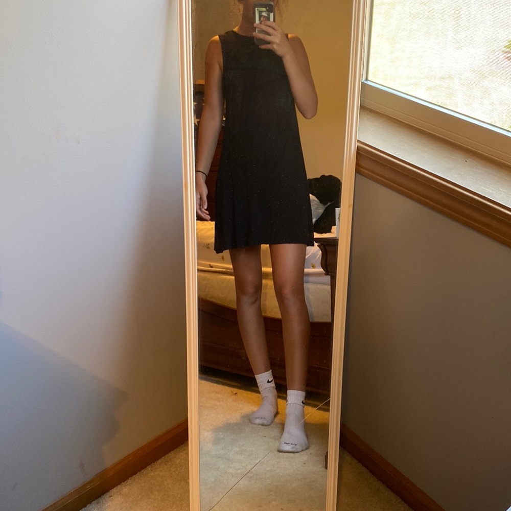 Black tank top dress